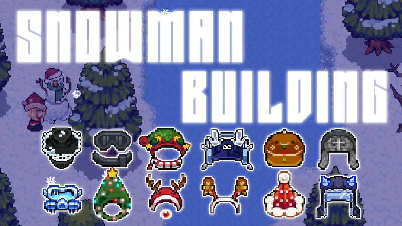 Snowman Building and Ornament Town 2025